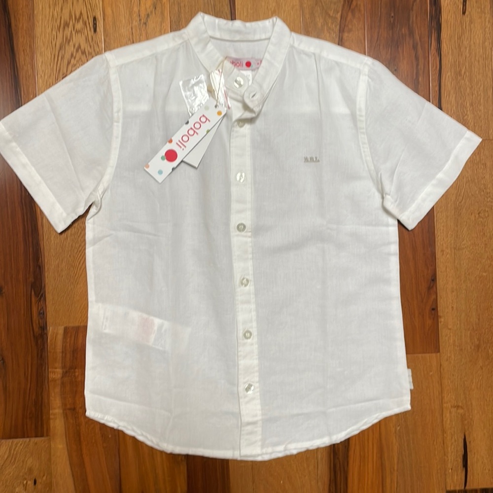 BNWT white linen shirt